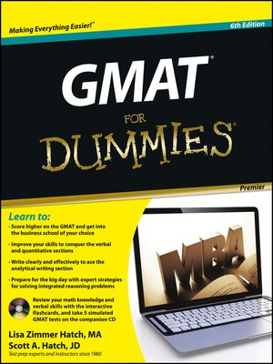 cover image of GMAT For Dummies